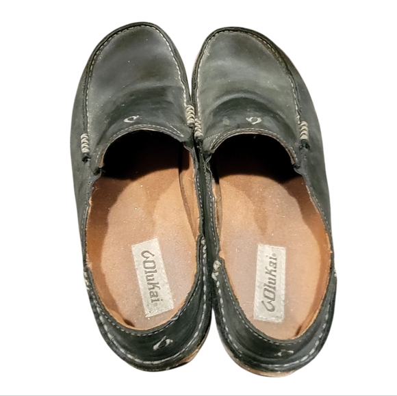 OLUKAI Mens Moloa Leather Loafers 11 main image 5